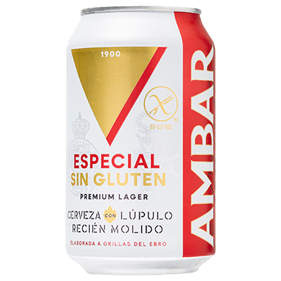 CERVEZA ESPECIAL SIN GLUTEN 33 CL.