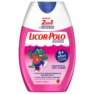 DENT&Iacute;FRICO JUNIOR SABOR FRESA 75 ML.