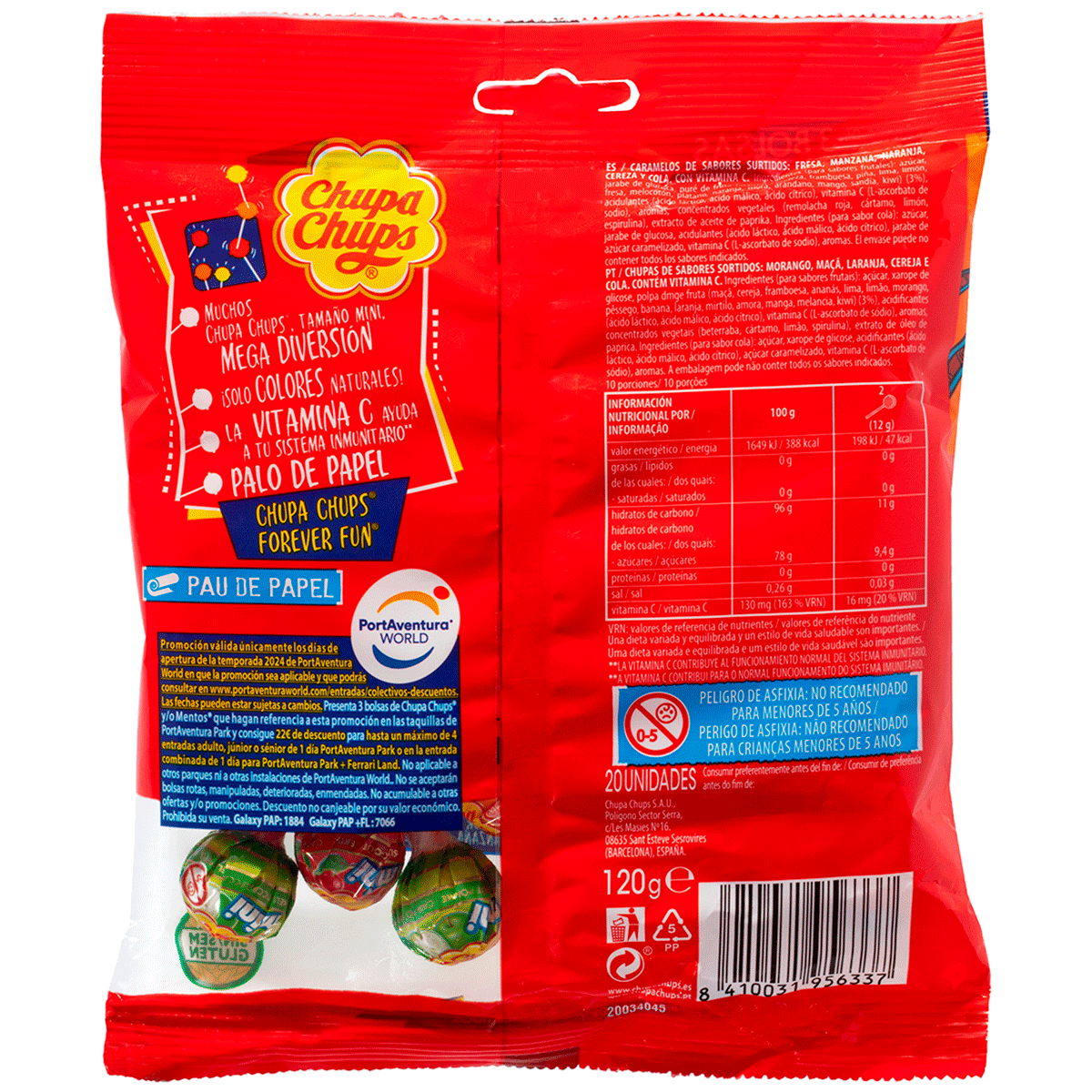 CARAMELOS MINI 120 G.