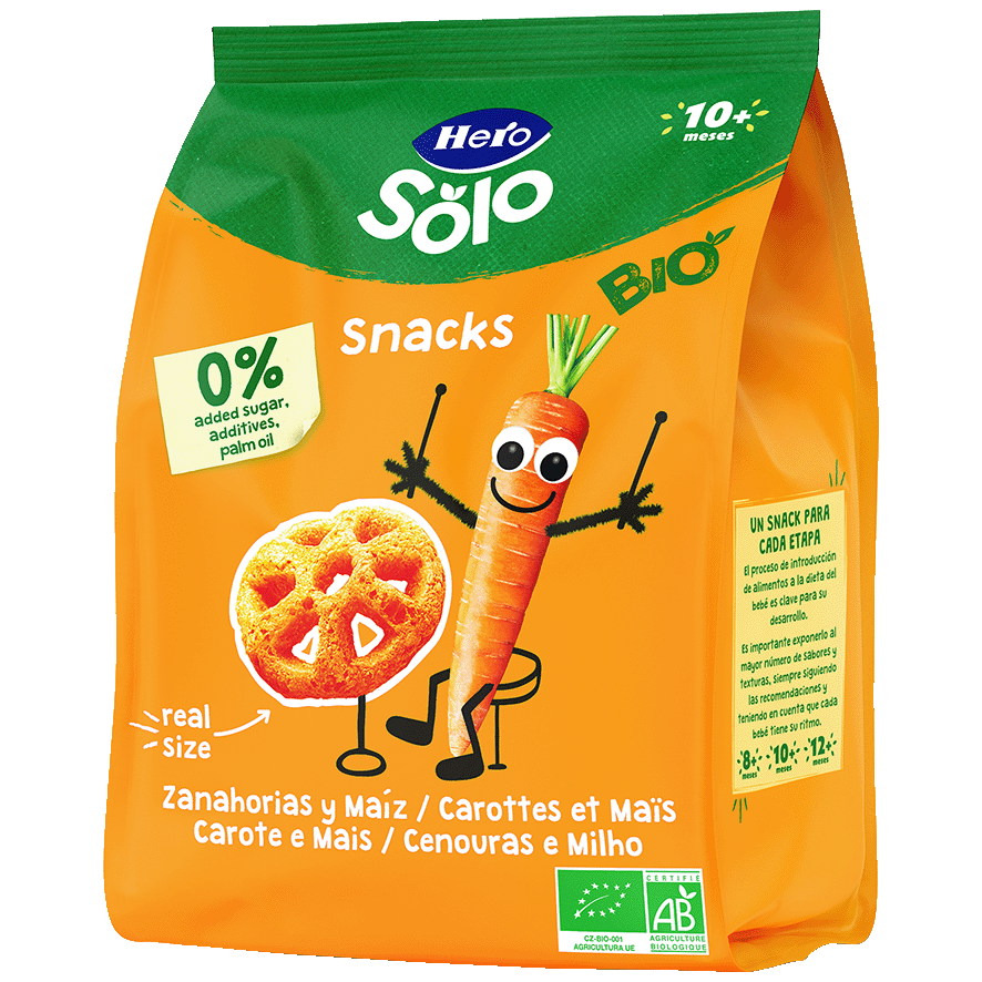 SNACK DE ZANAHORIA Y MA&Iacute;Z 40 G.