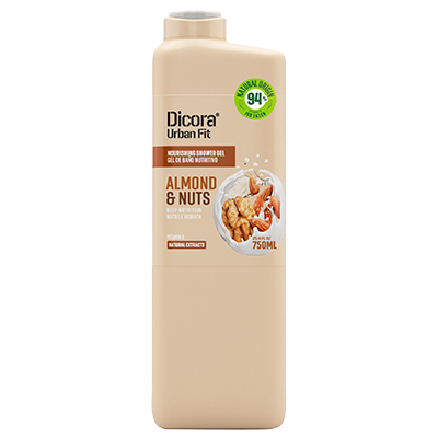 GEL ALMOND & NUTS URBAN FIT 750 ML.