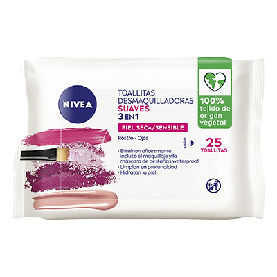 TOALLITAS DESMAQUILLADORAS REFRESCANTES 25 UDS.