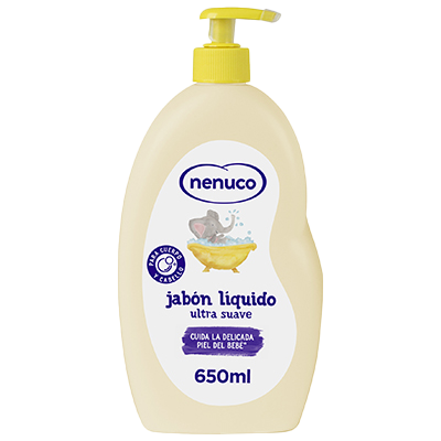JAB&Oacute;N L&Iacute;QUIDO ULTRA SUAVE 650 ML.