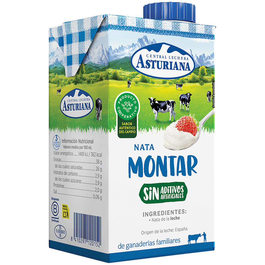 NATA PARA MONTAR 500 ML.