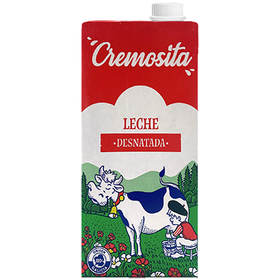 LECHE DESNATADA 1 LITRO