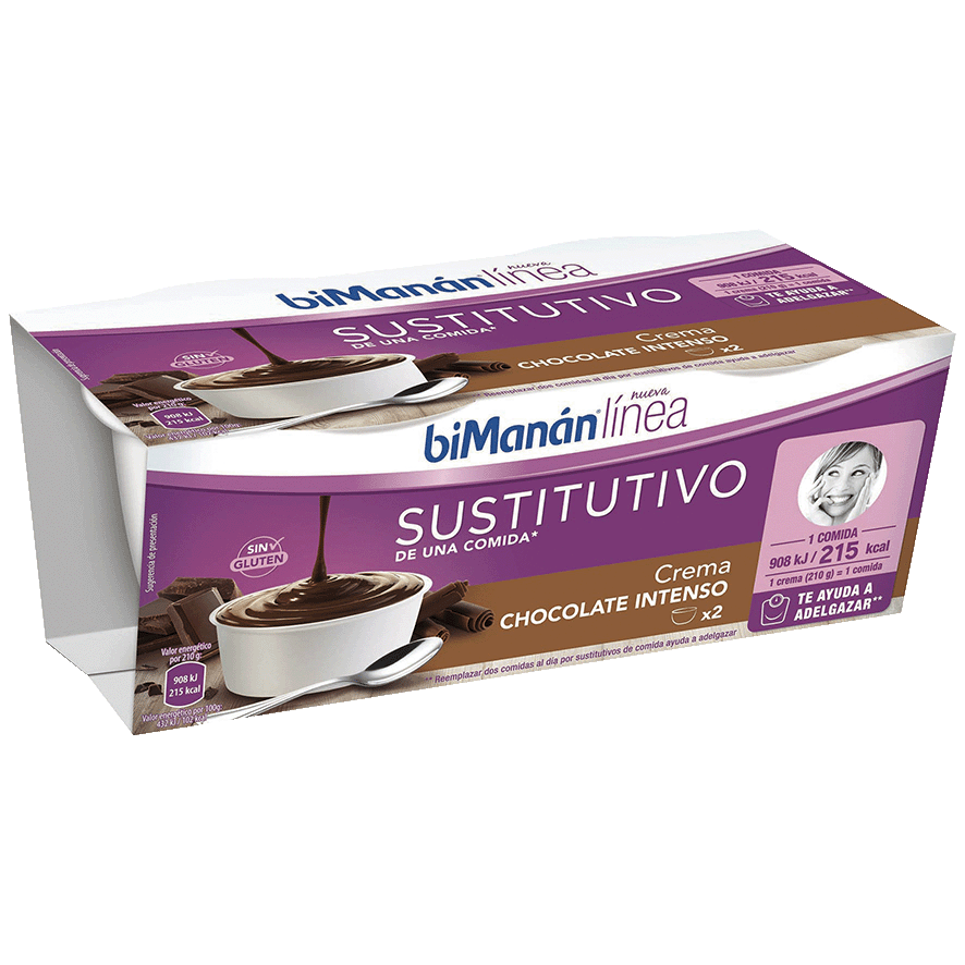 CREMA DE CHOCOLATE 210 G. PACK 2