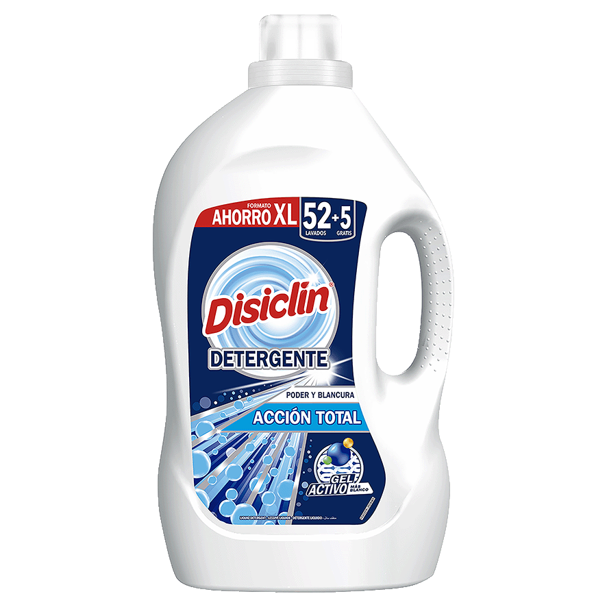 DETERGENTE L&Iacute;QUIDO ACCI&Oacute;N TOTAL 52 LAVADOS