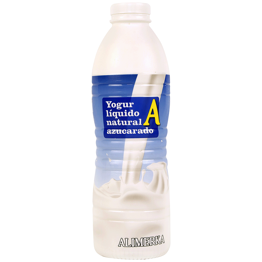 YOGUR L&Iacute;QUIDO NATURAL AZUCARADO 1 LITRO
