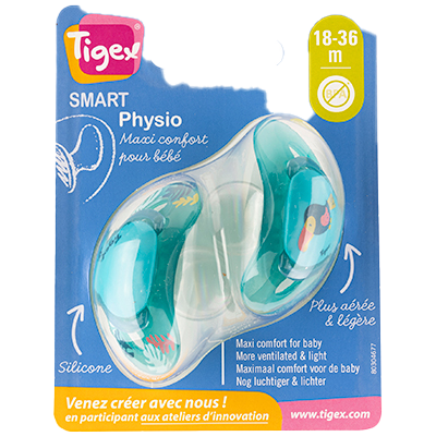 CHUPETE DE SILICONA NI&Ntilde;O, 18 A 36 MESES 2 UDS.