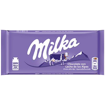 CHOCOLATE CON LECHE 125 G.