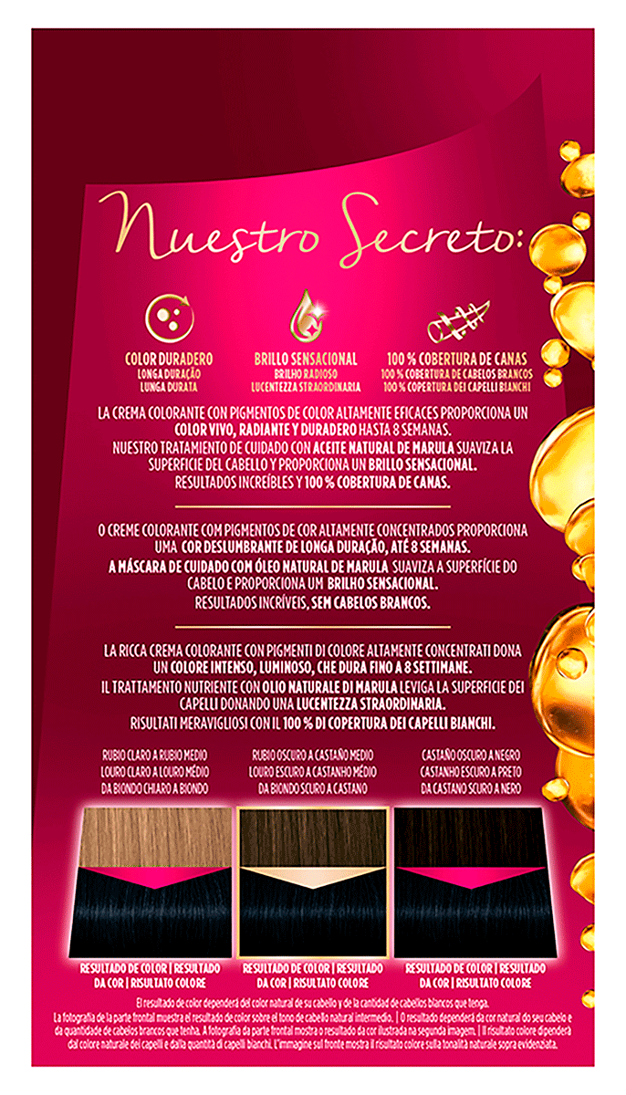 TINTE INTENSIVE COLORATION N&ordm; 1.1 1 UNIDAD