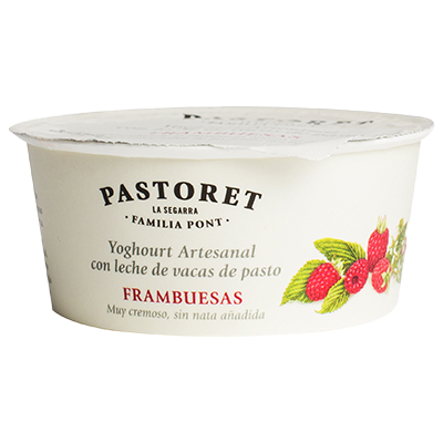YOGUR CON FRAMBUESAS 125 G.
