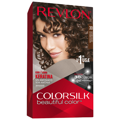TINTE COLORSILK CASTA&Ntilde;O OSCURO 130 ML.