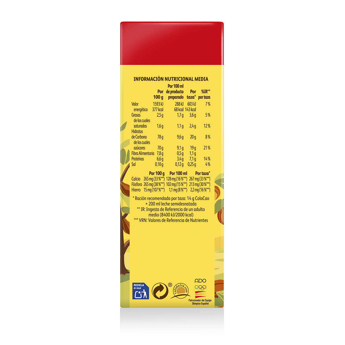 CACAO SOLUBLE 6 SOBRES