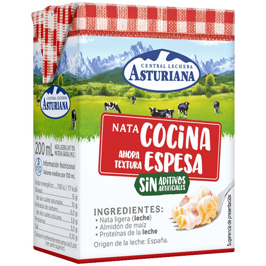 NATA PARA COCINAR 200 ML.