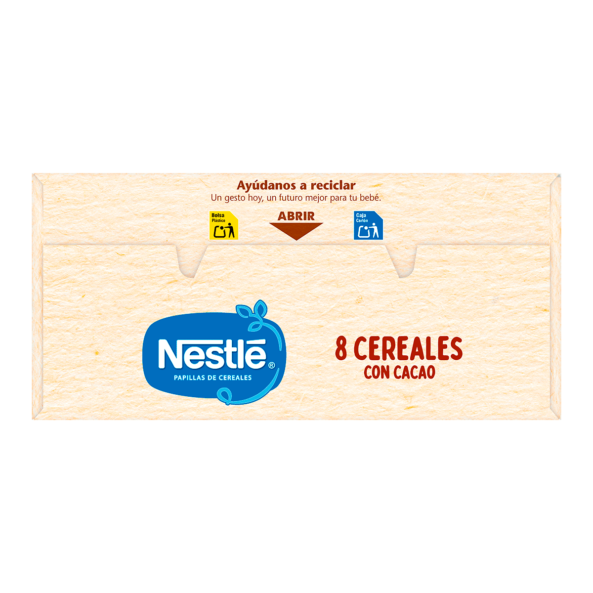 PAPILLA 8 CEREALES CON CACAO 475 G.