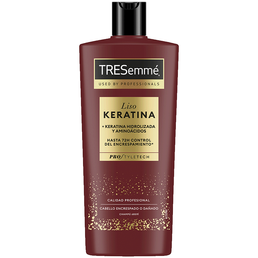 CHAMP&Uacute; LISO KERATINA 685 ML.