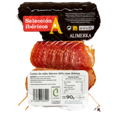 LOMO IB&Eacute;RICO 90 G.