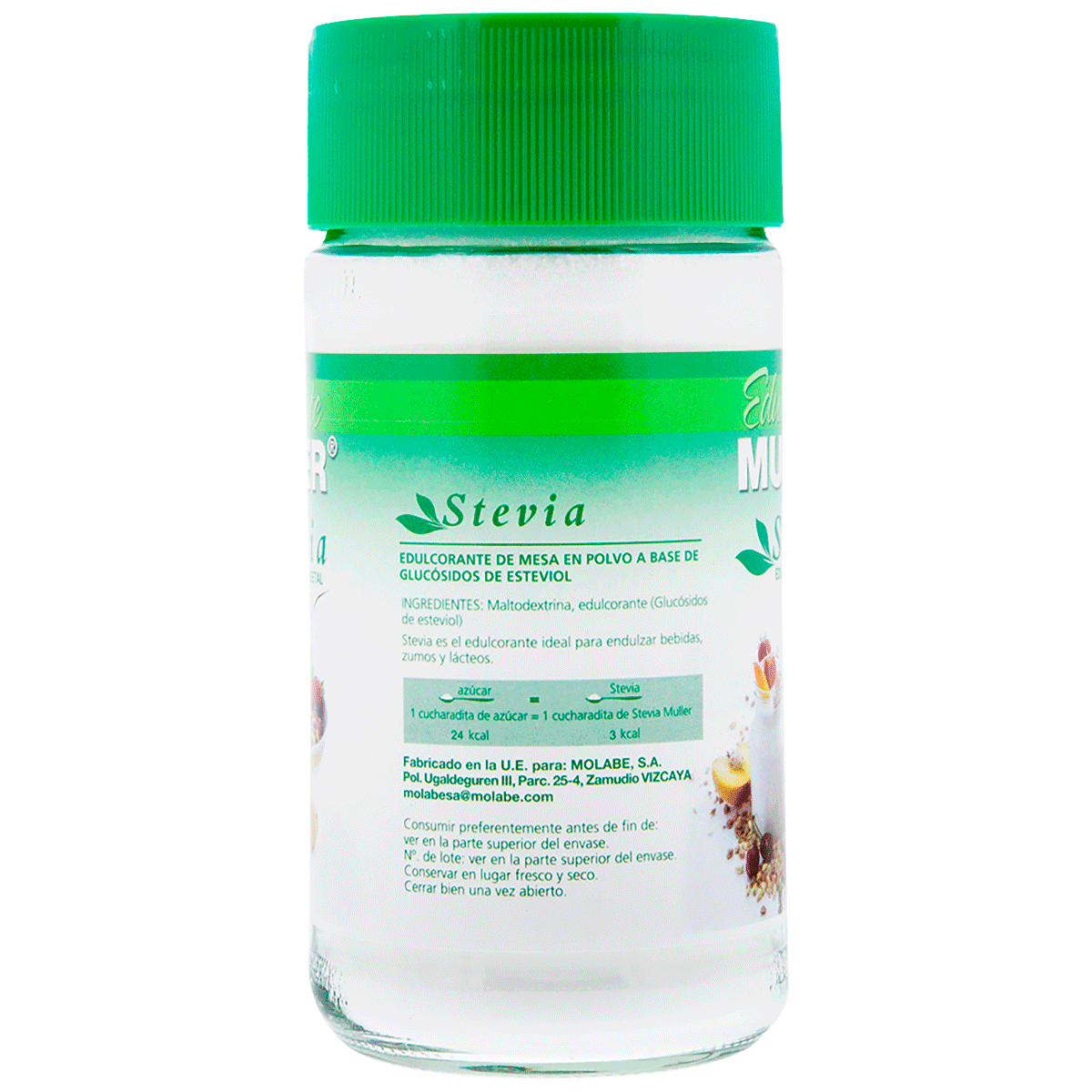 EDULCORANTE STEVIA 45 G.