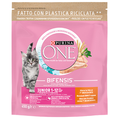 COMIDA PARA GATOS JUNIOR 450 GRS.