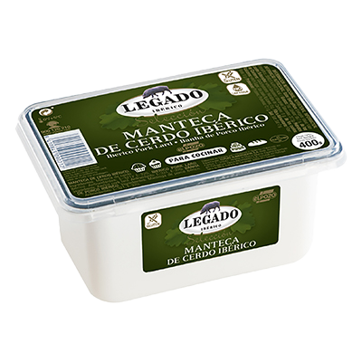 MANTECA DE CERDO IB&Eacute;RICO 400 G.