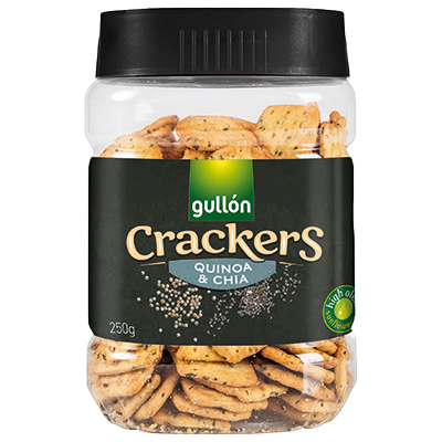 CRACKERS QUINOA & CH&Iacute;A 250 G.