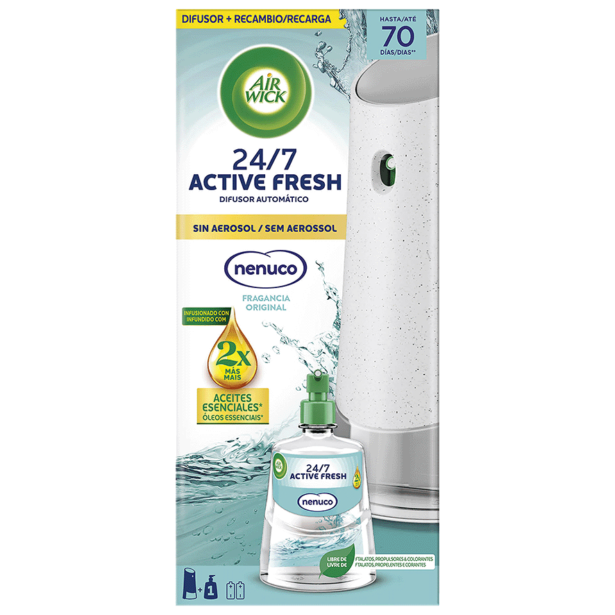 AMBIENTADOR AUTOM&Aacute;TICO ACTIVE NENUCO APARATO+RECAMBIO