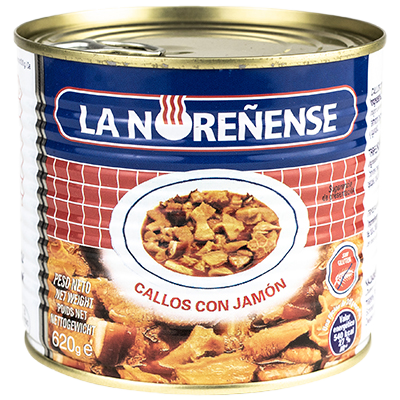 CALLOS CON JAM&Oacute;N 620 G.