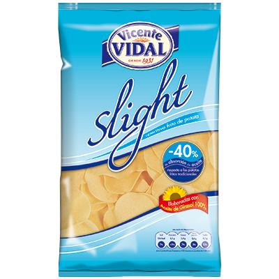 PATATAS FRITAS SLIGHT 125 G.