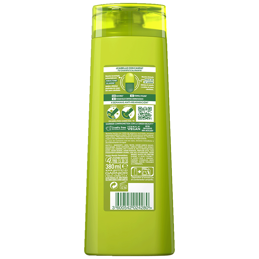 CHAMP&Uacute; ANTICASPA 380 ML.