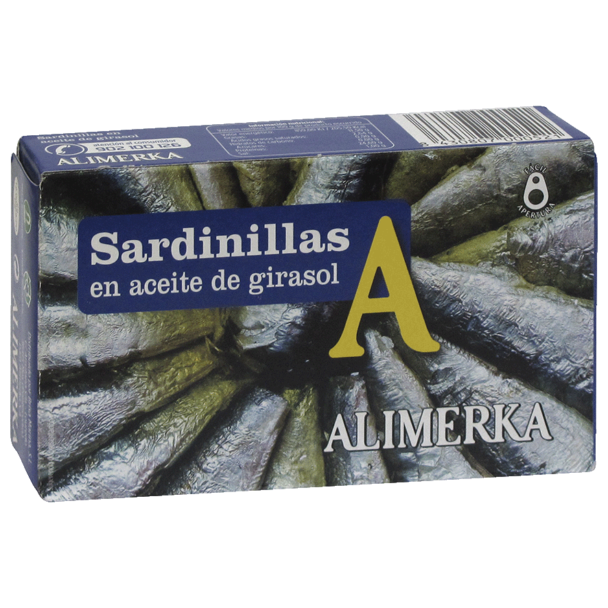 SARDINILLAS EN ACEITE 62 G.