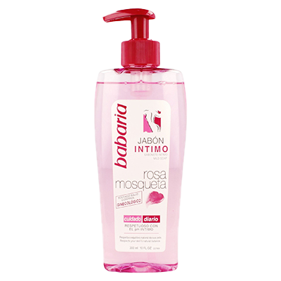JAB&Oacute;N &Iacute;NTIMO ROSA MOSQUETA 300 ML.