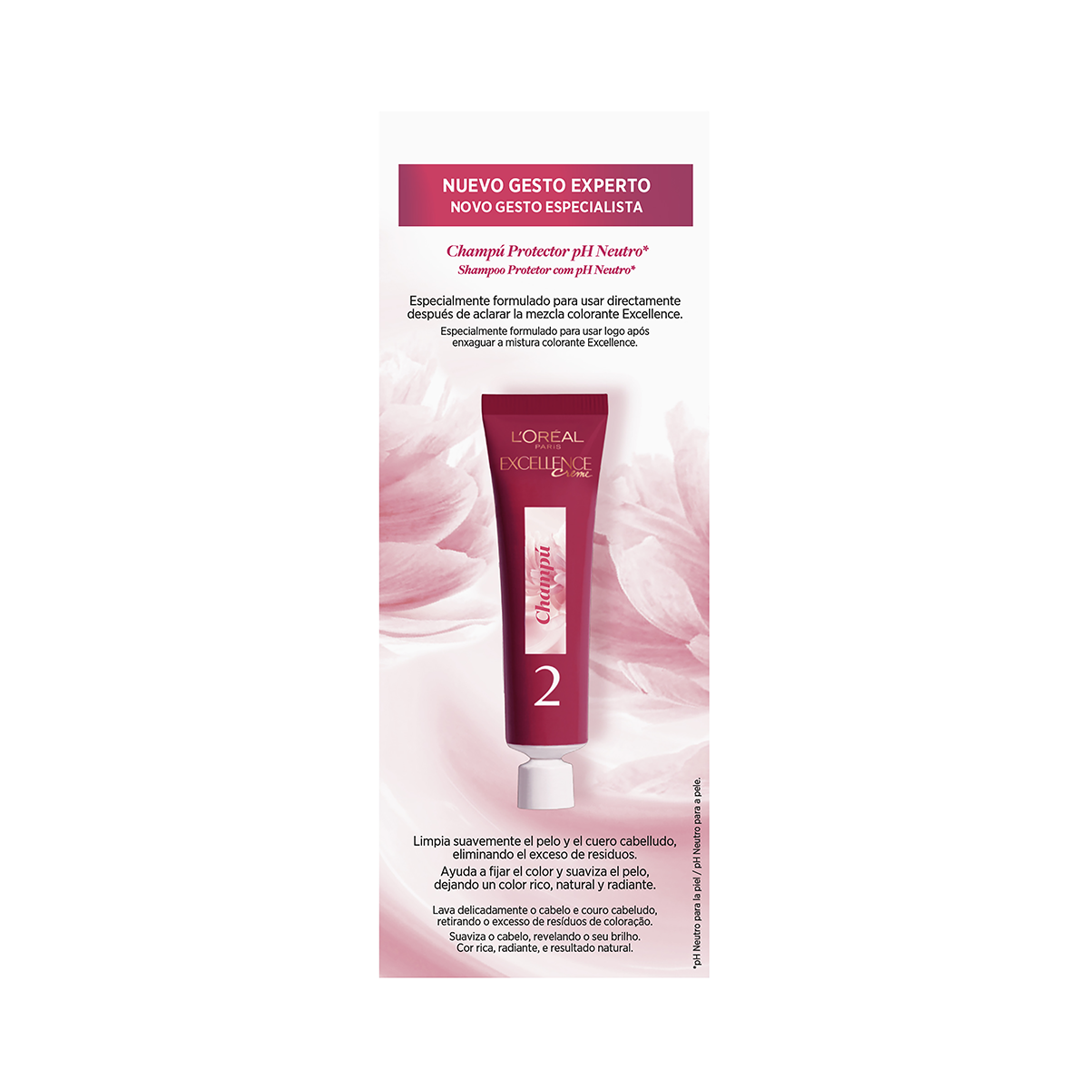 TINTE EXCELLENCE 7,1 RUBIO CENIZA 120 ML.