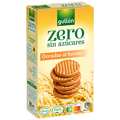 GALLETAS DORADAS AL HORNO SIN AZ&Uacute;CAR 330 G.