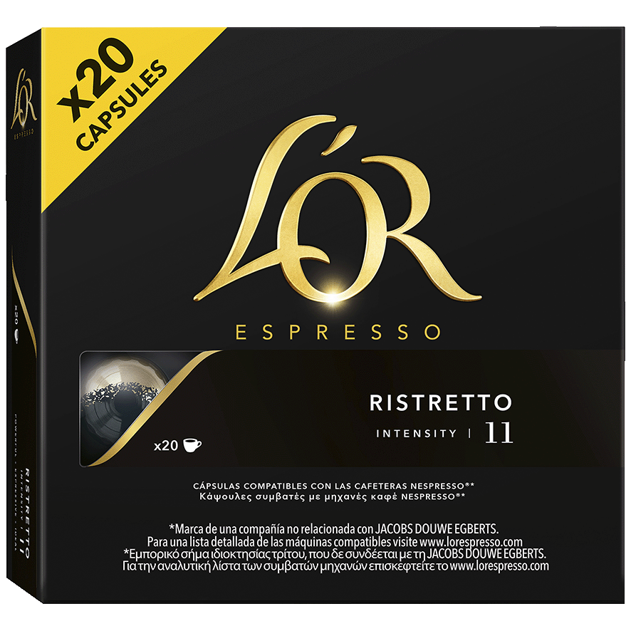 CAF&Eacute; RISTRETTO 20 CAPSULAS