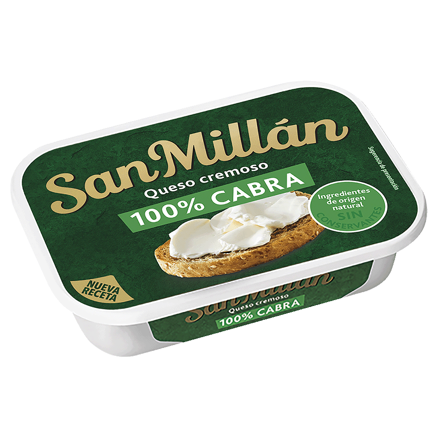 QUESO CREMOSO 100%CABRA 120 G.