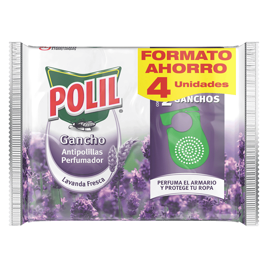 ANTIPOLILLA LAVANDA 4 UDS.