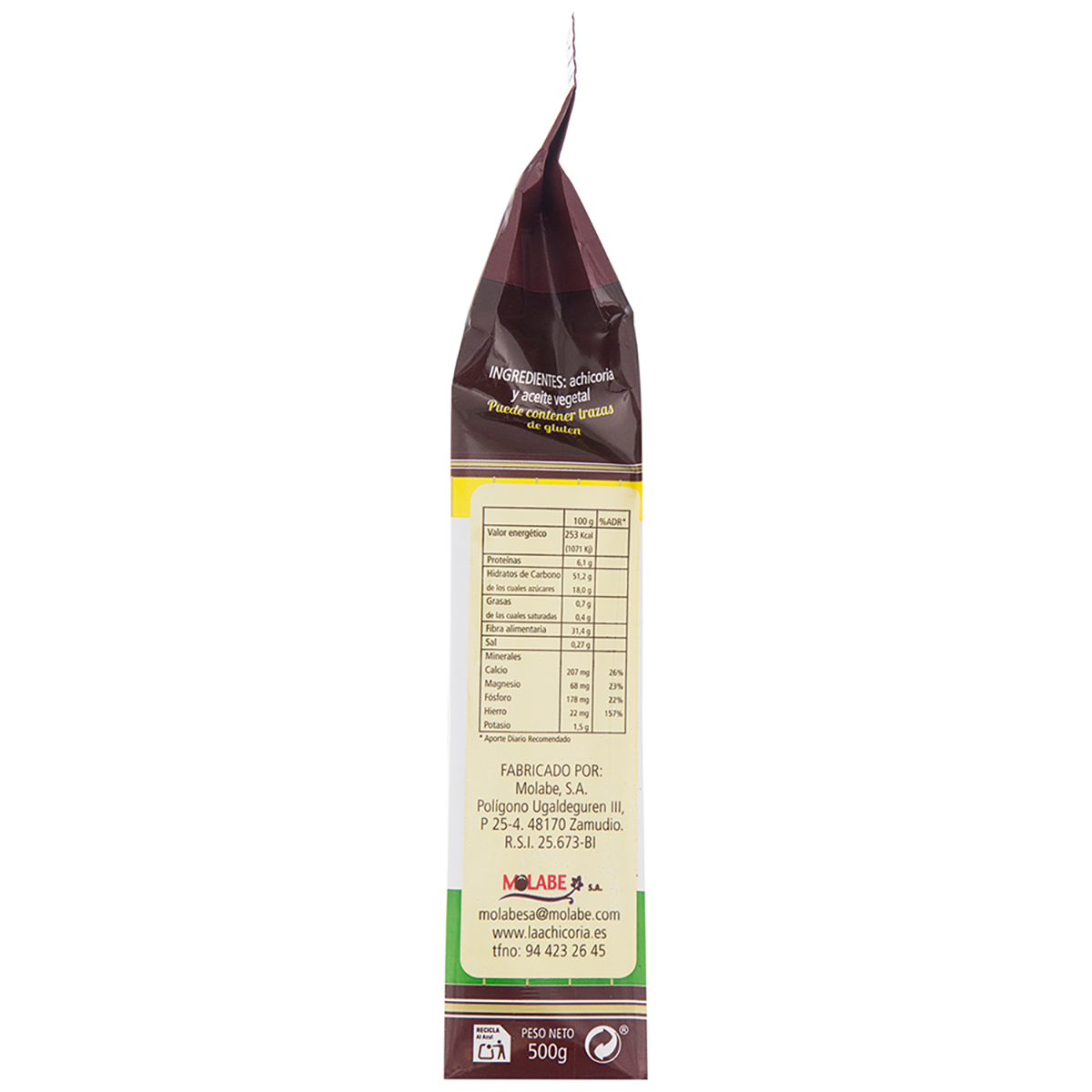 ACHICORIA TOSTADA EXPRESSS 500 G.