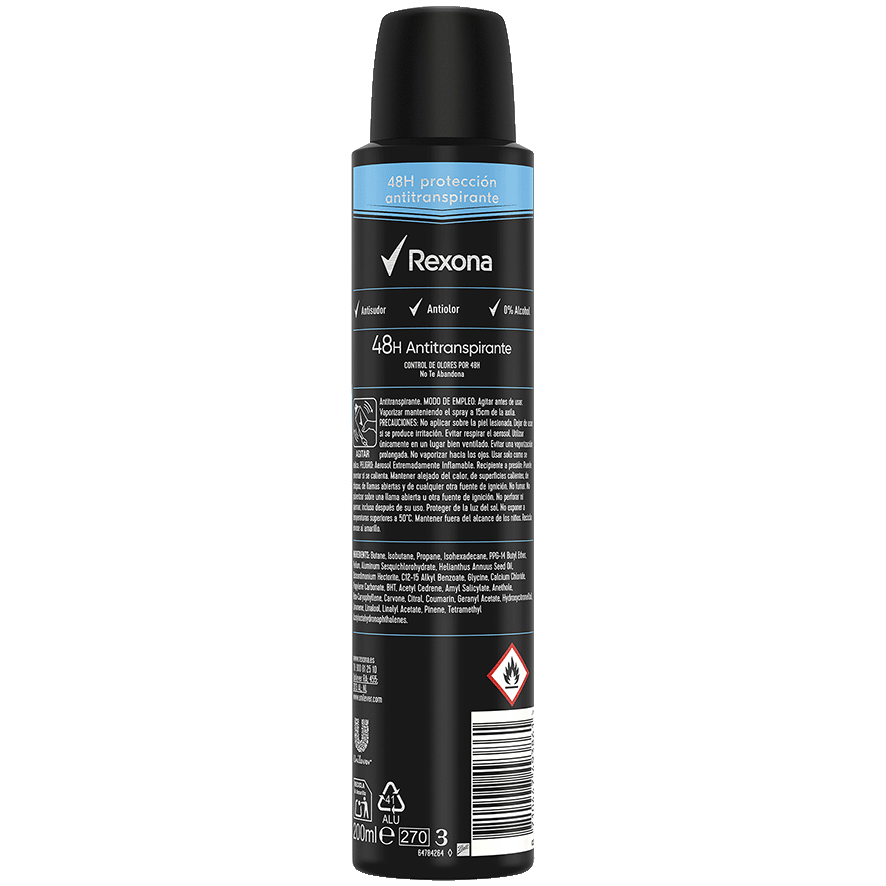 DESODORANTE COBALT 48 H. 200 ML.