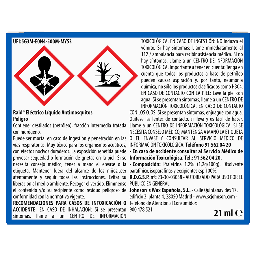 INSECTICIDA EL&Eacute;CTRICO ANTIMOSQUITOS 1 APA. + 1 REC.