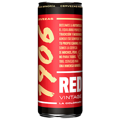 CERVEZA RED VINTAGE 33 CL. (LATA)