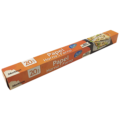 PAPEL DE HORNO ANTIADHERENTE 20 HOJAS