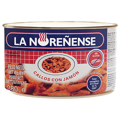 CALLOS CON JAM&Oacute;N 380 G.