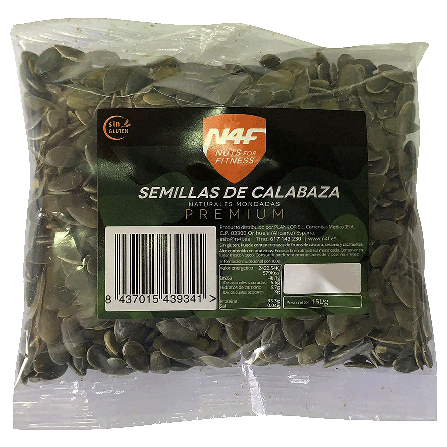 SEMILLAS DE CALABAZA 150 G.