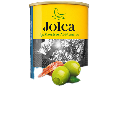 ACEITUNAS MANZANILLA RELLENAS DE ANCHOA 150 G.
