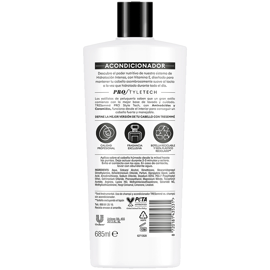 ACONDICIONADOR HIDRATACI&Oacute;N INTENSA 685 ML.