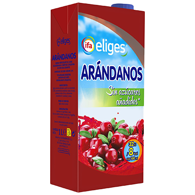BEBIDA AR&Aacute;NDANOS SIN AZ&Uacute;CAR 1 LITRO