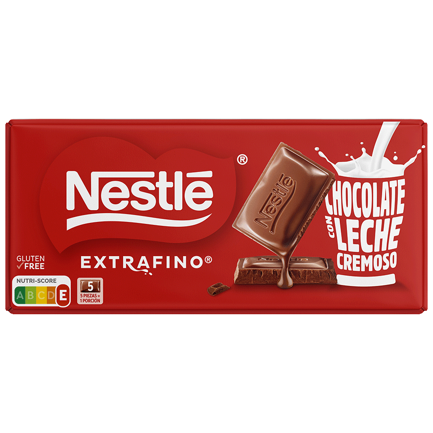 CHOCOLATE CON LECHE EXTRAFINO 125 G.