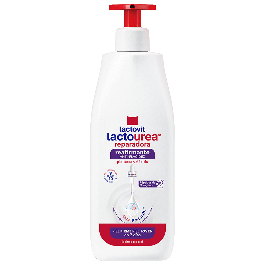 LECHE REPARADORA REAFIRMANTE PIEL SECA 400 ML.