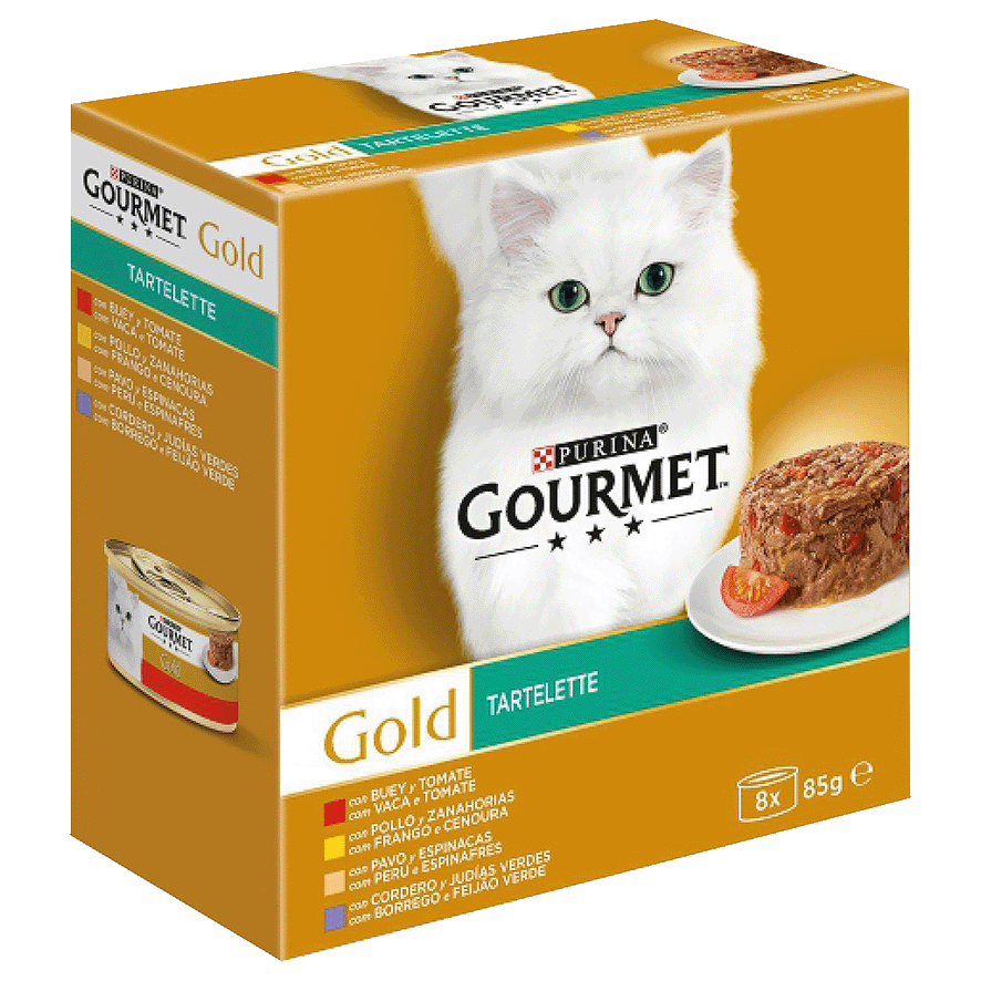 TARTELETTE SURTIDA GOLD 85 G. PACK 8